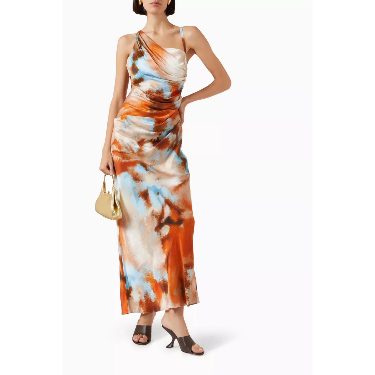 Rhode Printed Dress in Viscose-blend
