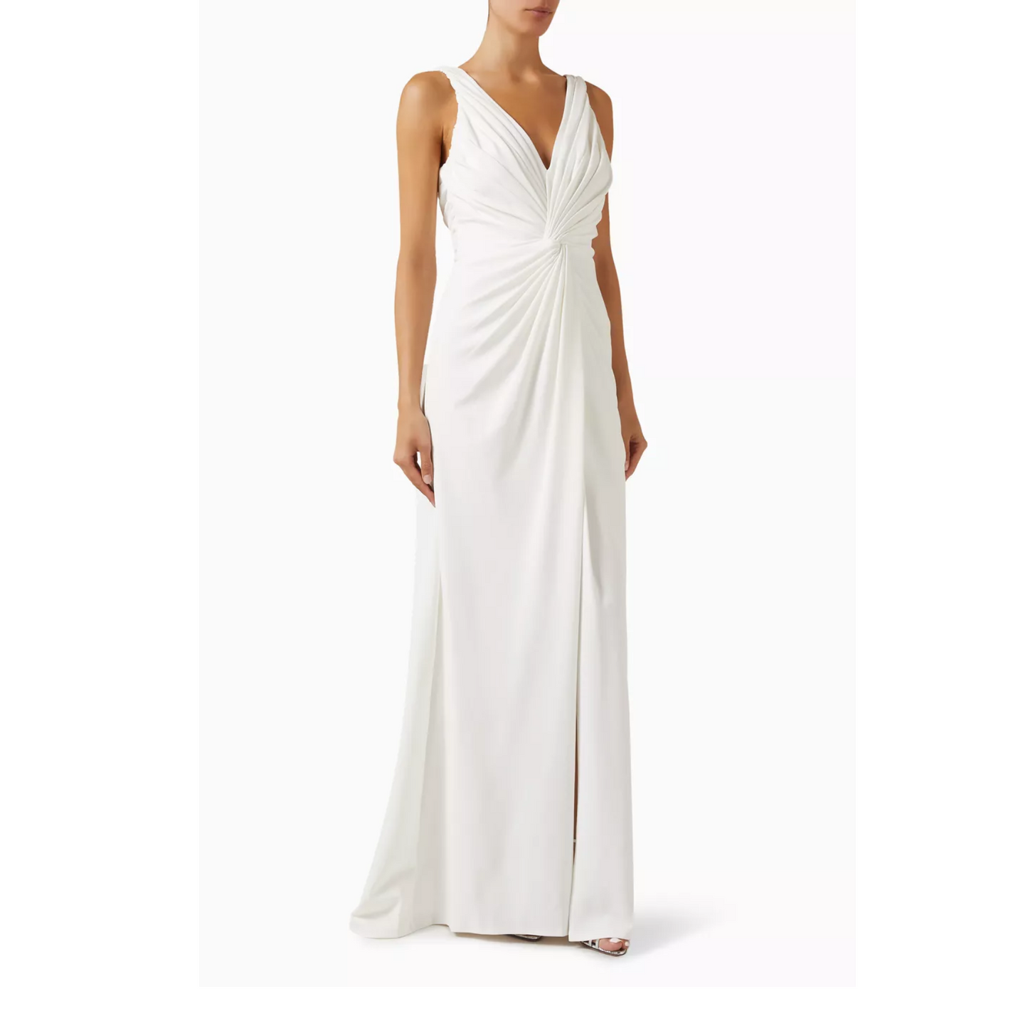 Jessey Twist-front Gown