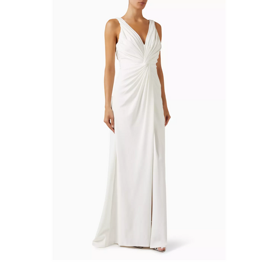 Jessey Twist-front Gown